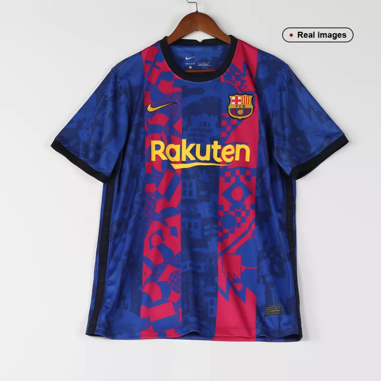 Barcelona Third Away Jerseys Kit 2021/22 - vstockx