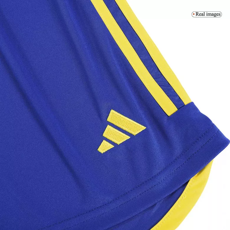 Boca Juniors Home Soccer Shorts 2023/24 - vstockx