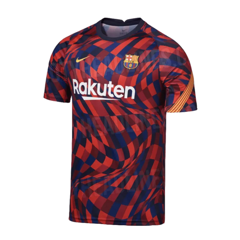 Barcelona Pre-Match Soccer Jersey 2020/21 - vstockx