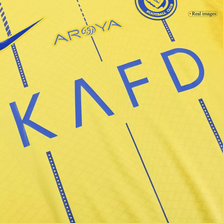 Al Nassr Home Authentic Soccer Jersey 2023/24 - vstockx