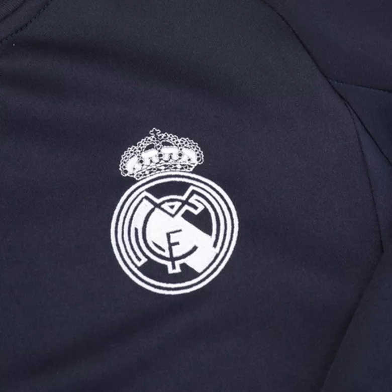 Real Madrid Jacket Tracksuit 2023/24 Kids Navy - vstockx