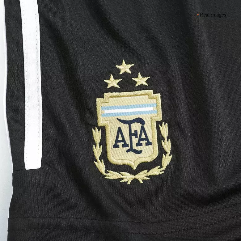 Argentina Home Soccer Shorts 2022 - Three Stars - vstockx