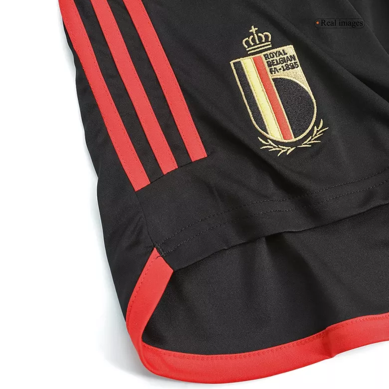 Belgium Home Soccer Shorts 2022 - vstockx