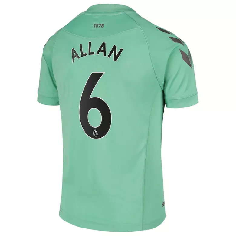 ALLAN #6 Everton Third Away Soccer Jersey 2020/21 - vstockx
