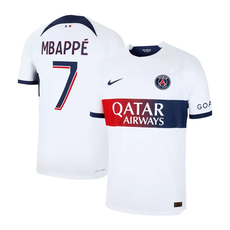 MBAPP�� #7 PSG Away Authentic Jersey 2023/24 - vstockx