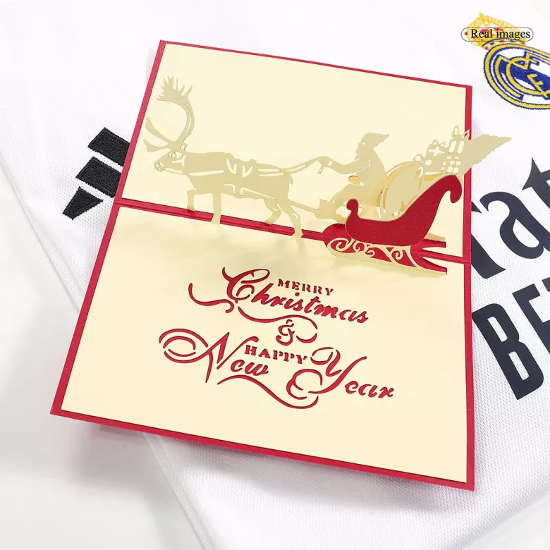 3D Pop Up Christmas Greeting Card (Santa & Reindeer) - vstockx