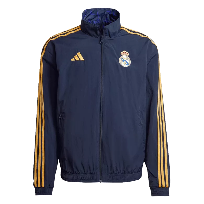 Real Madrid Reversible Anthem Jacket 2023/24 - Navy - vstockx