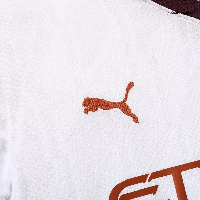 Manchester City Away Long Sleeve Soccer Jersey 2023/24 - vstockx