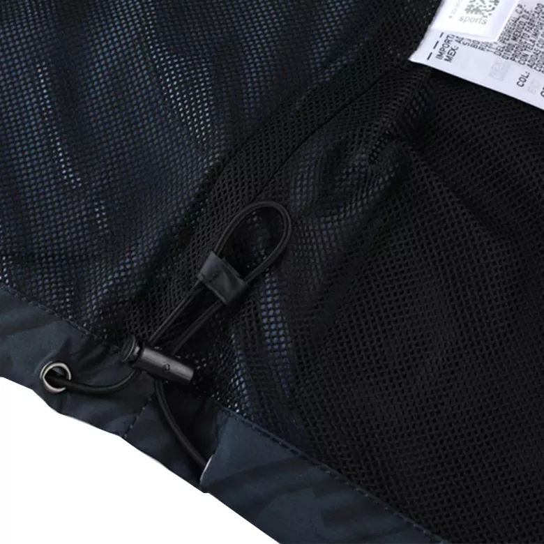 Sao Paulo FC Hoodie Windbreaker Jacket 2022/23 - Black - vstockx