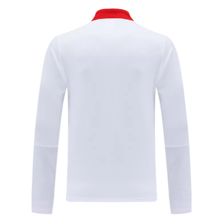 Manchester United 1/4 Zip Tracksuit 2021/22 White - vstockx