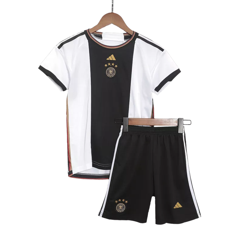 Germany Home World Cup Kids Jerseys Kit 2022 - vstockx