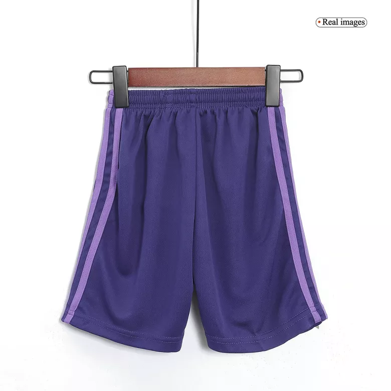 Argentina Away World Cup Kids Jerseys Kit 2022 - vstockx