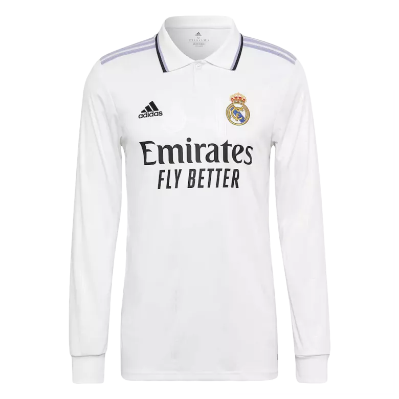 ALABA #4 Real Madrid Home Long Sleeve Soccer Jersey 2022/23 - vstockx