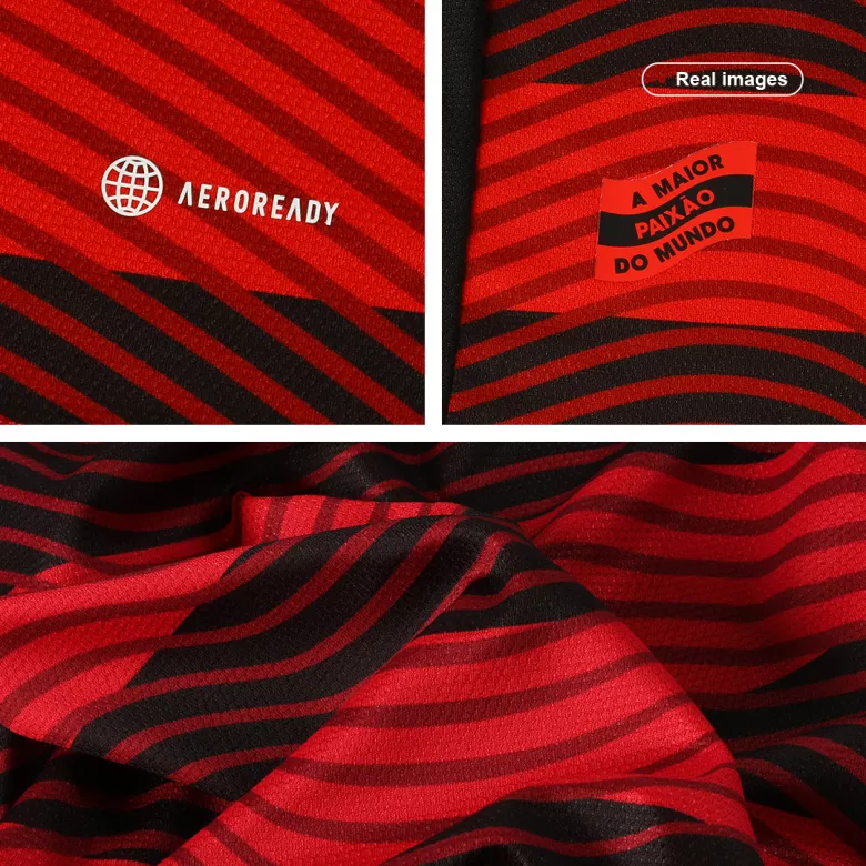 CR Flamengo Home Soccer Jersey 2022/23 - vstockx