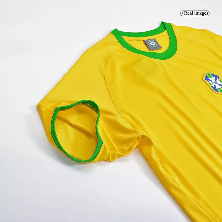 Retro Brazil Home Jersey 1970 - vstockx
