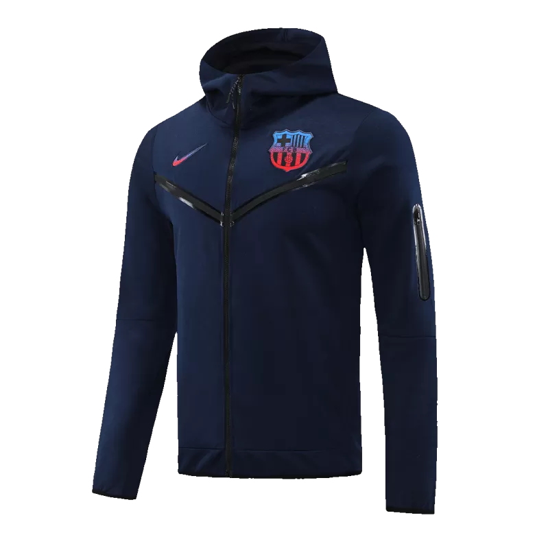 Barcelona Hoodie Tracksuit 2022/23 Navy - vstockx