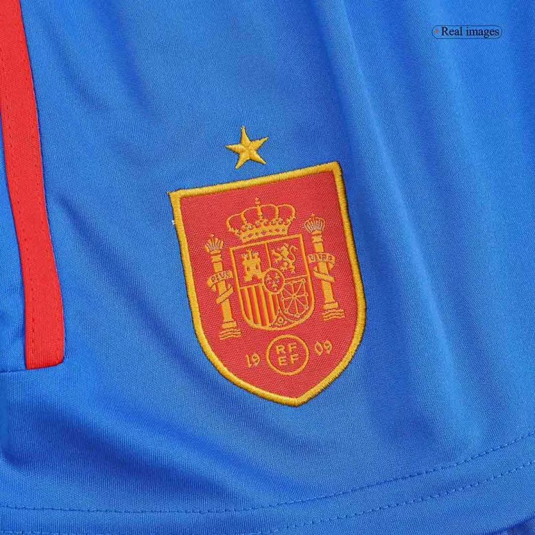 Spain Away Soccer Shorts 2022 - vstockx