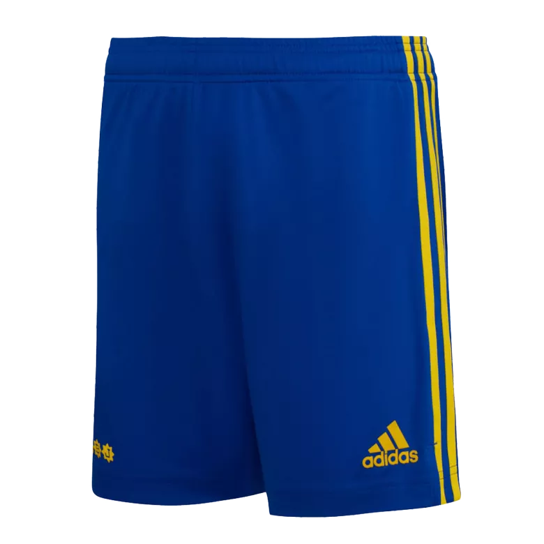 Boca Juniors Home Soccer Shorts 2021/22 - vstockx