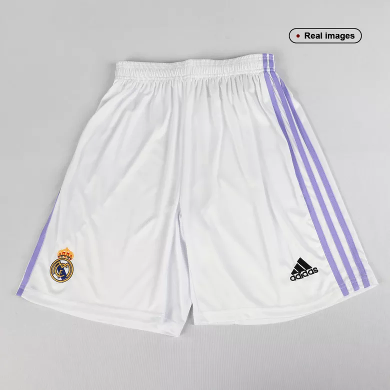 Real Madrid Home Soccer Shorts 2022/23 - vstockx
