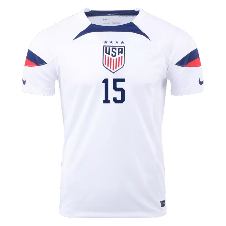RAPINOE #15 USA Home Jersey World Cup 2022 - vstockx