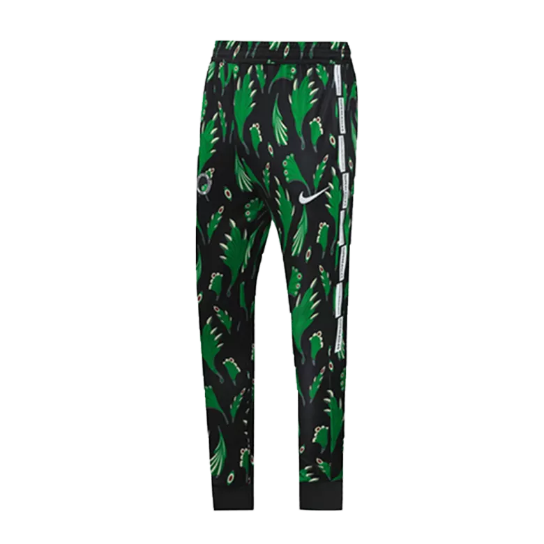 Nigeria Soccer Pants 2020 Black&Green - vstockx
