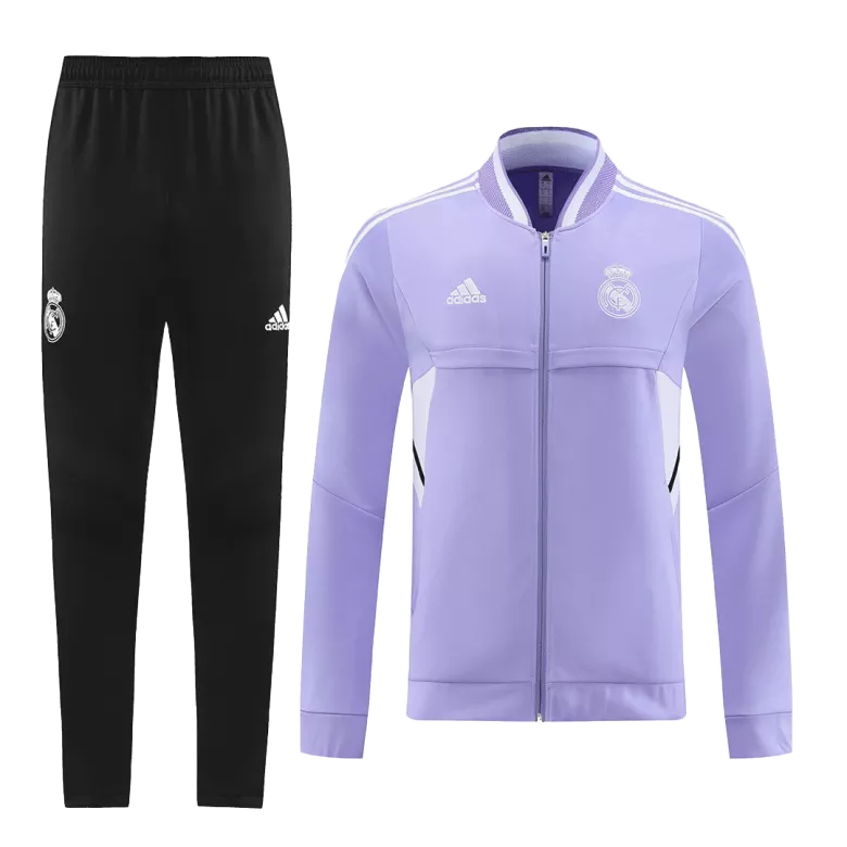 Real Madrid Jacket Tracksuit 2022/23 Purple - vstockx