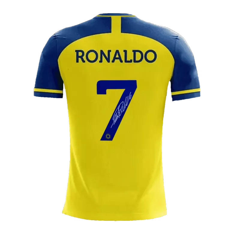 Sign RONALDO #7 Al Nassr Home Jersey 2022/23 - vstockx