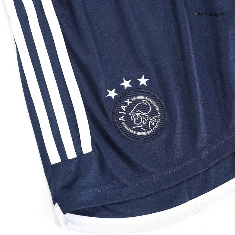 Ajax Away Soccer Shorts 2023/24 - vstockx