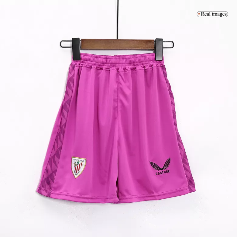 Athletic Club de Bilbao Goalkeeper Kids Soccer Jerseys Kit 2023/24 - vstockx