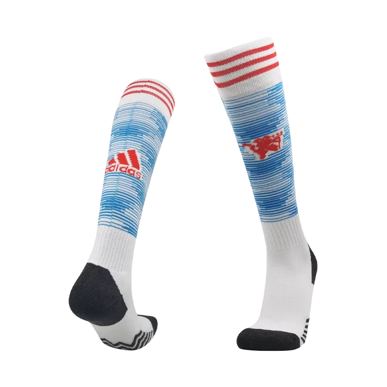 Manchester United Away Soccer Socks 2021/22 - vstockx