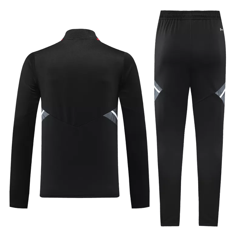 Manchester United 1/4 Zip Tracksuit 2022/23 Black - vstockx