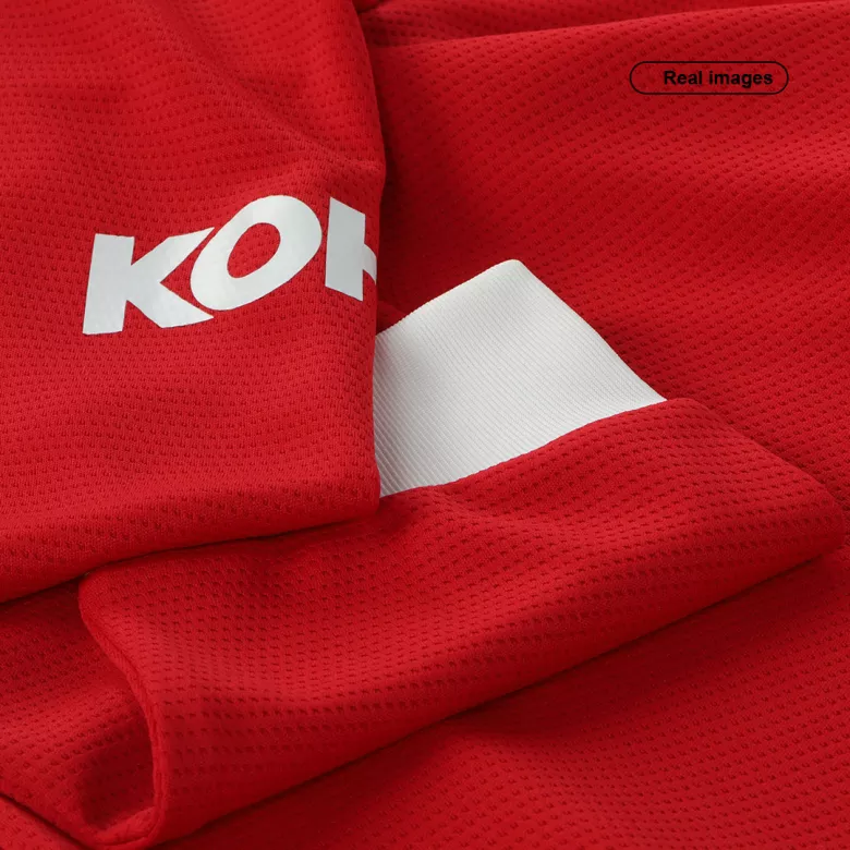 Manchester United Home Long Sleeve Soccer Jersey 2021/22 - vstockx