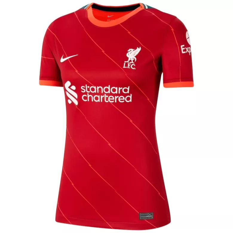 Liverpool Home Soccer Jersey 2021/22 Women - vstockx