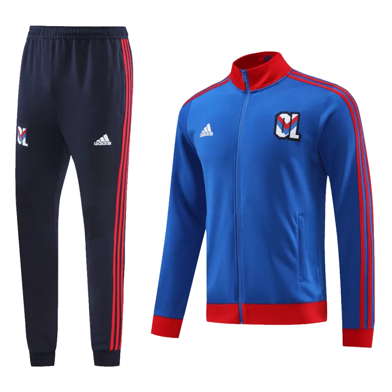 Olympique Lyonnais Jacket Tracksuit 2023/24 Blue - vstockx