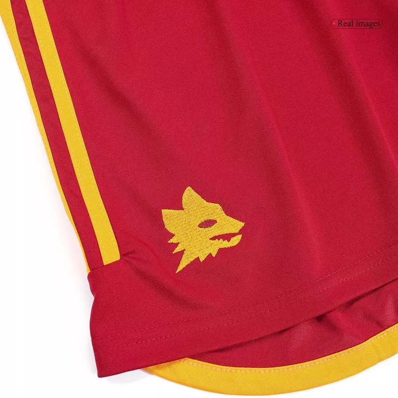 Roma Home Soccer Shorts 2023/24 - vstockx