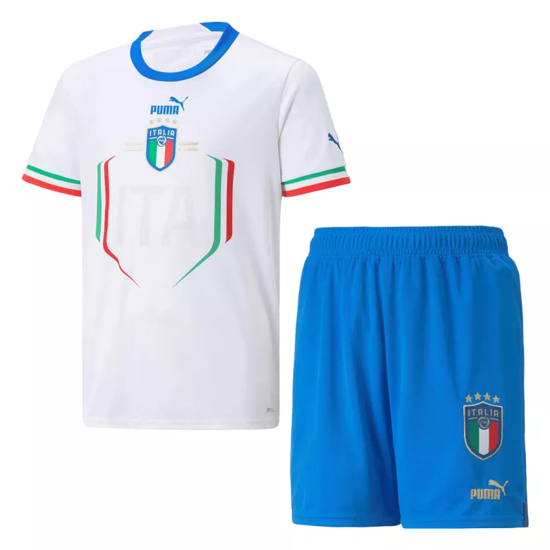 Italy Away Kids Jerseys Kit 2022 - vstockx