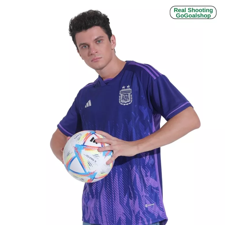 Argentina Away Soccer Jersey 2022 - vstockx