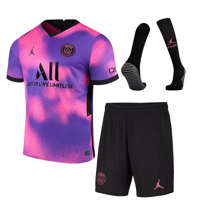 PSG Fourth Away Full Kit 2020/21 By Jordan              �� - vstockx