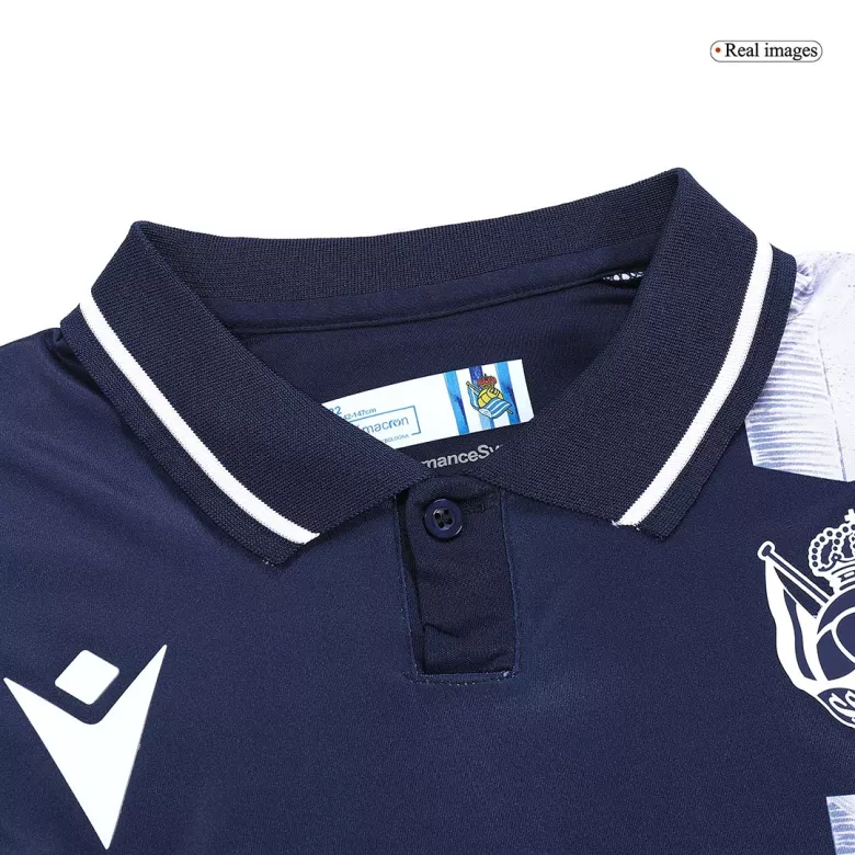 Real Sociedad Away Kids Soccer Jerseys Kit 2023/24 - vstockx