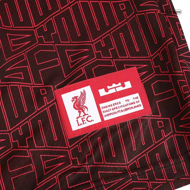 Liverpool x LeBron James Sleeveless Top 2022/23 Black&Red - vstockx