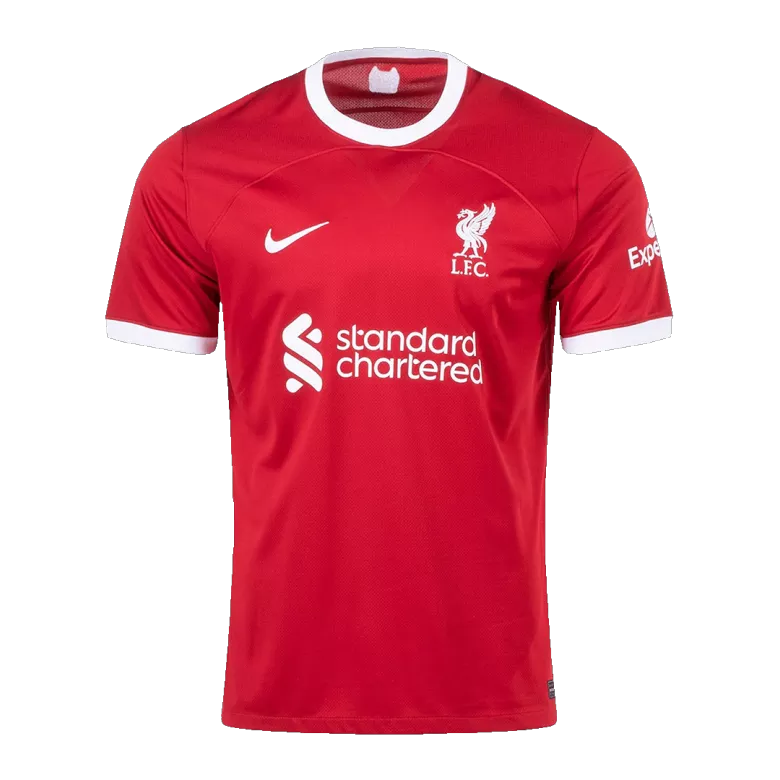 VIRGIL #4 Liverpool Home Soccer Jersey 2023/24 - vstockx