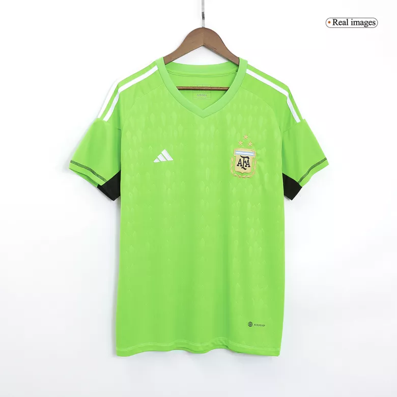 Argentina Three Stars Goalkeeper Jersey World Cup 2022 - vstockx