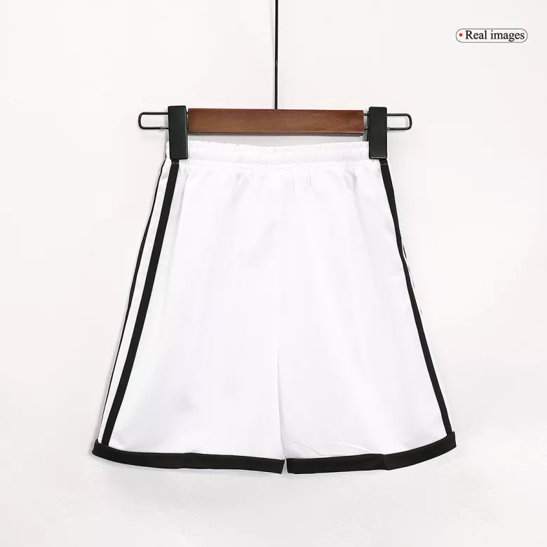 Manchester United Home Long Sleeve Kids Soccer Jerseys Kit 2023/24 - vstockx