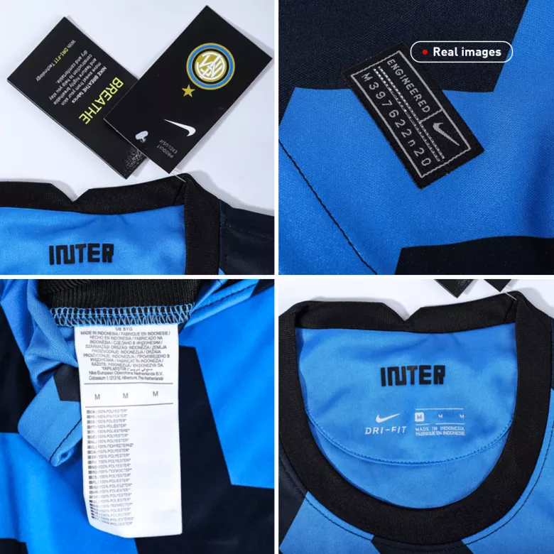 BASTONI #95 Inter Milan Home Soccer Jersey 2020/21 - vstockx