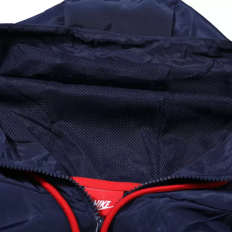 PSG Hoodie Windbreaker Jacket 2023/24 - Navy - vstockx