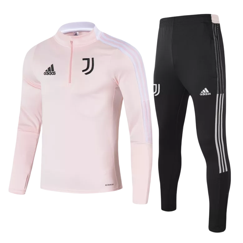 Juventus 1/4 Zip Tracksuit 2021/22 Kids Green&Black - vstockx