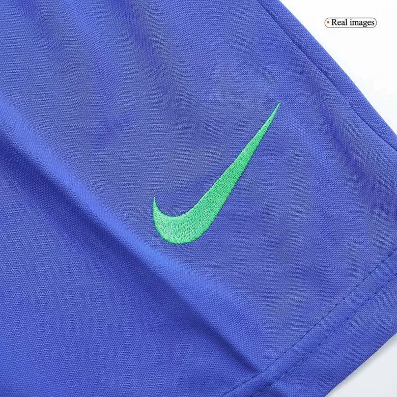 Brazil Home Kids Soccer Jerseys Kit 2022 - vstockx