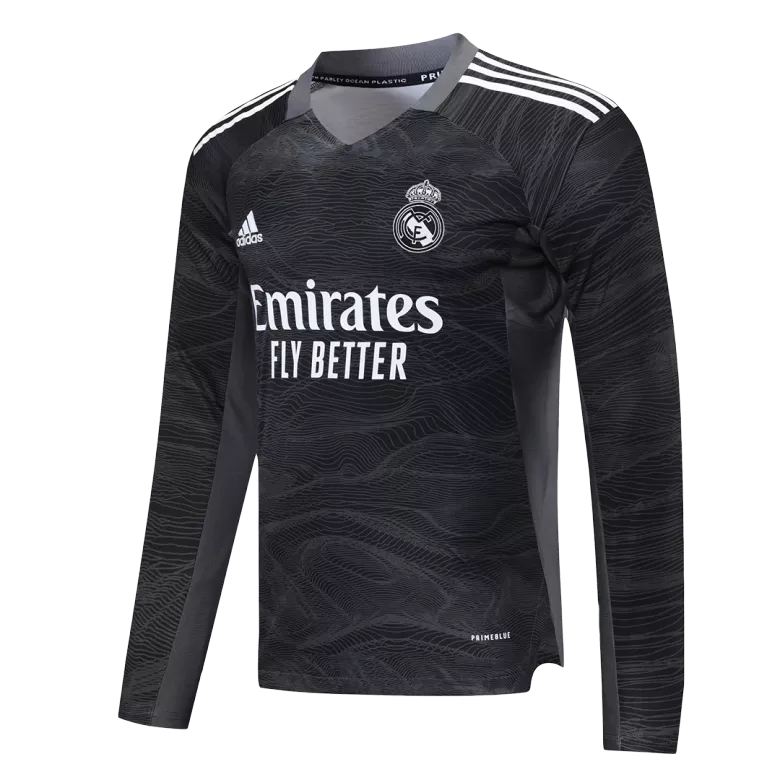 Real Madrid Goalkeeper Long Sleeve Soccer Jersey 2021/22 - vstockx