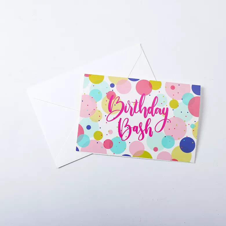 1 Pcs Random Style Personalized Birthday Greeting Card - vstockx