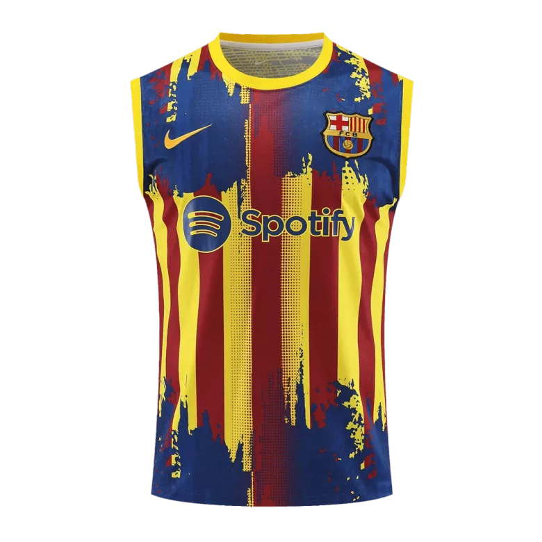 Barcelona Jerseys Sleeveless Training Kit 2023/24 - vstockx